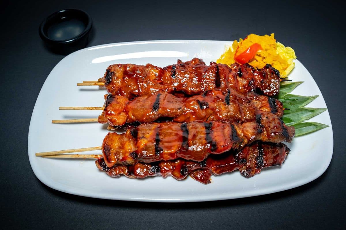 Filipino Pork Barbeque Skewer