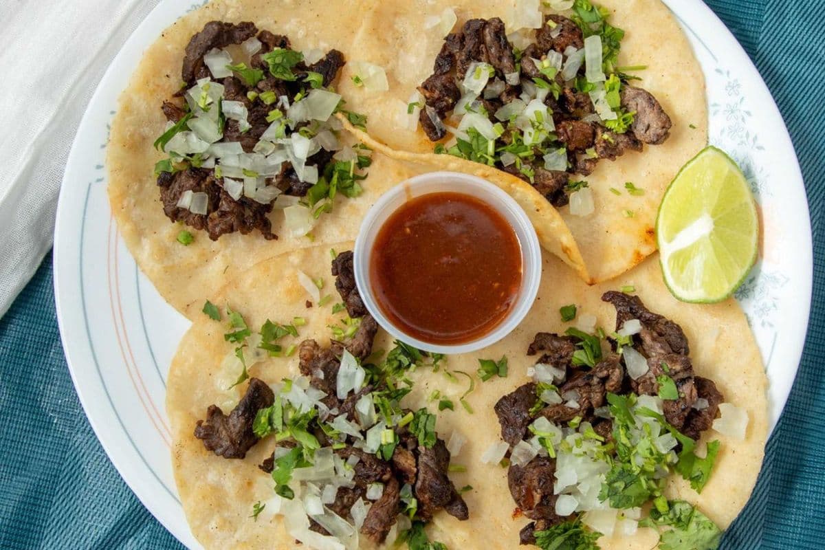 Steak Tacos (Tacos de Asada) (4)