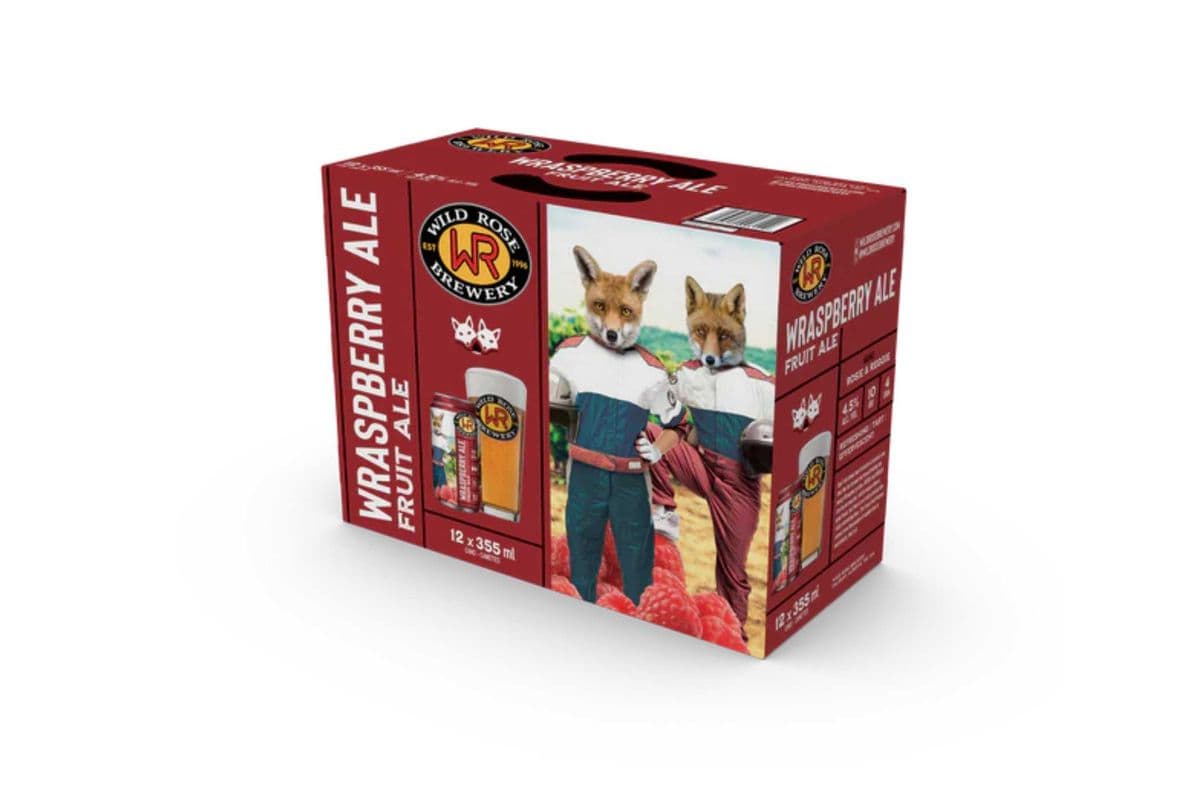WILD ROSE WRASPBERRY ALE 12PK (12 x 355ml)