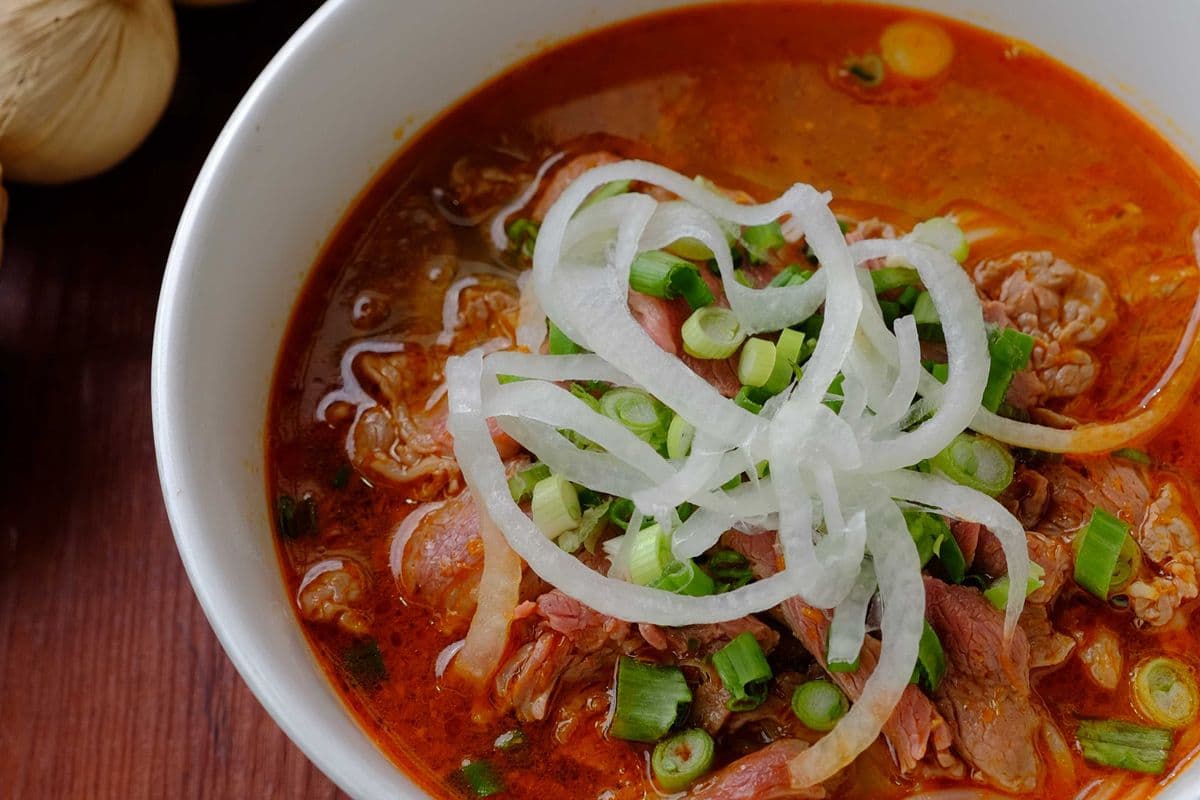 #24 Sate Beef Pho