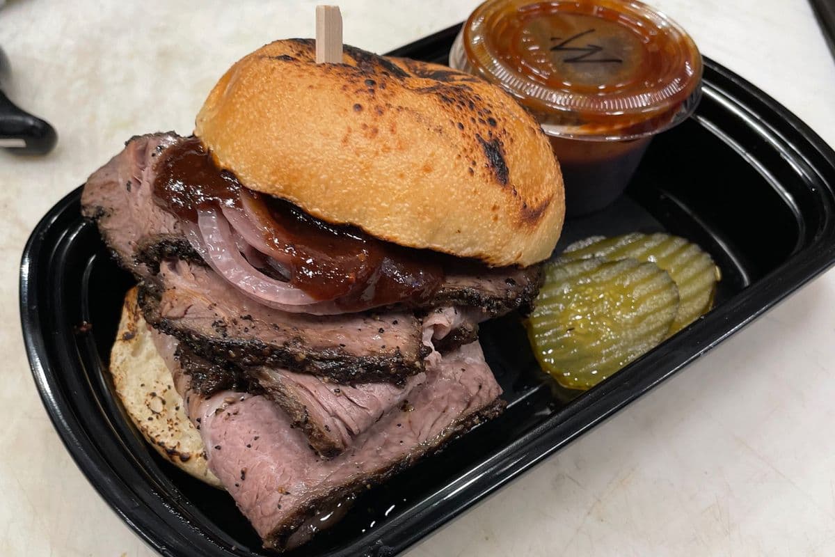 Beef Brisket Sandwich