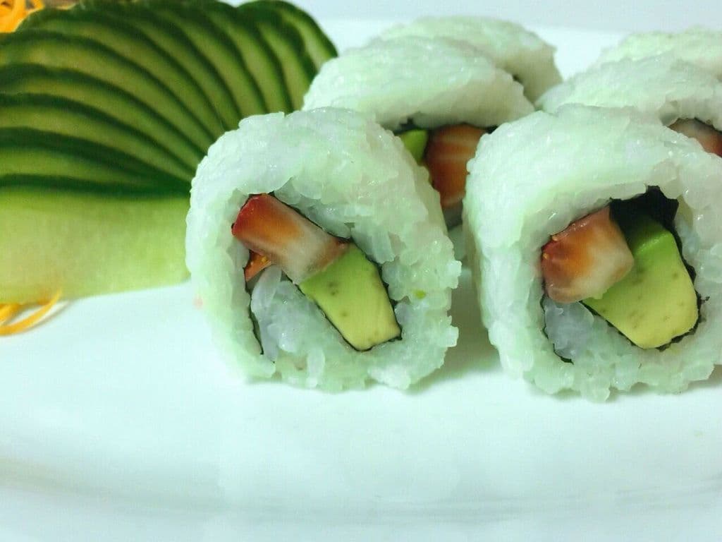 Strawberry Avocado Roll
