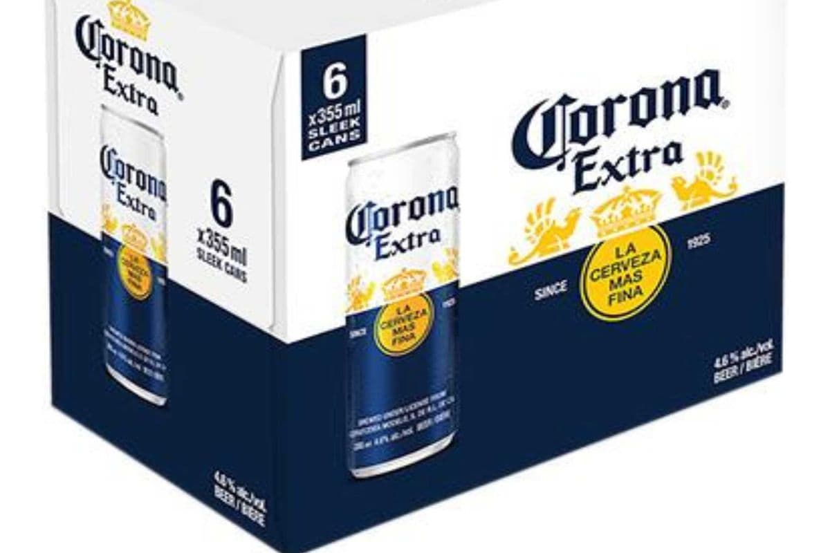 CORONA EXTRA 6*355ML CANS (1 x 355ML)