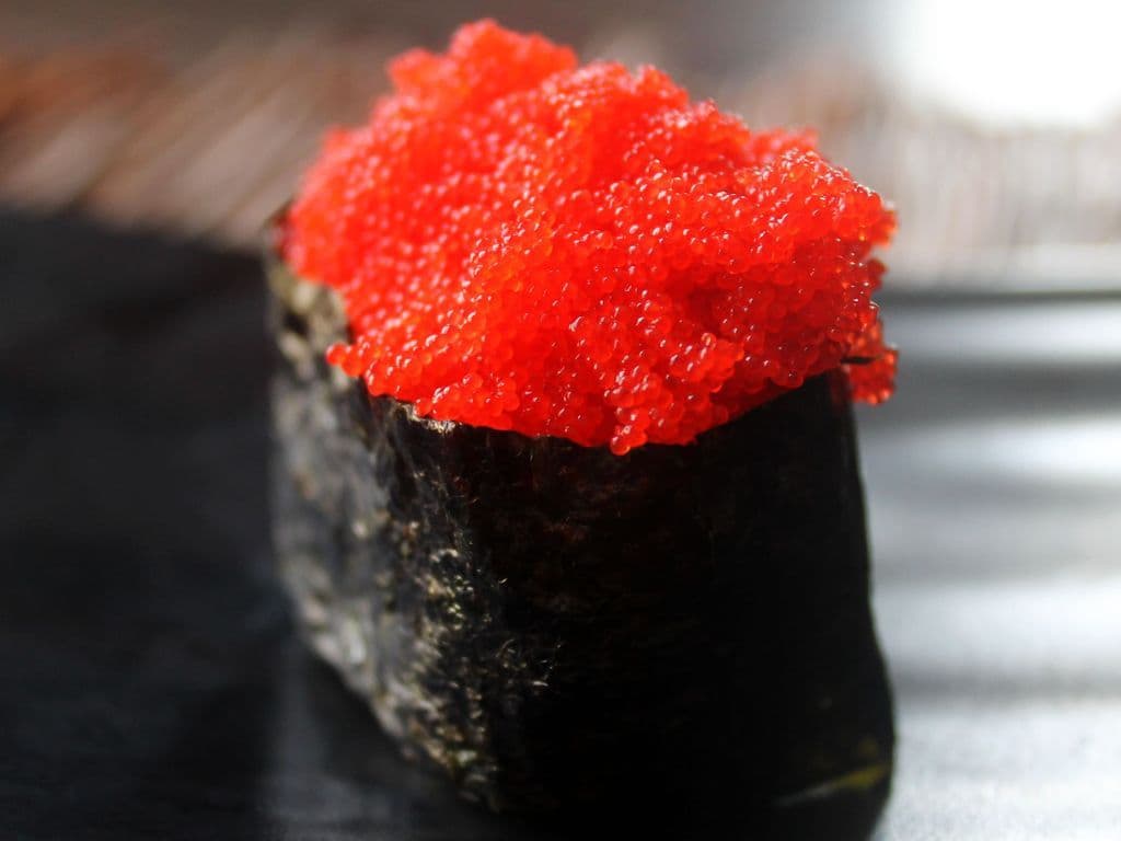 Masago (Smelt roe) Sushi(2)
