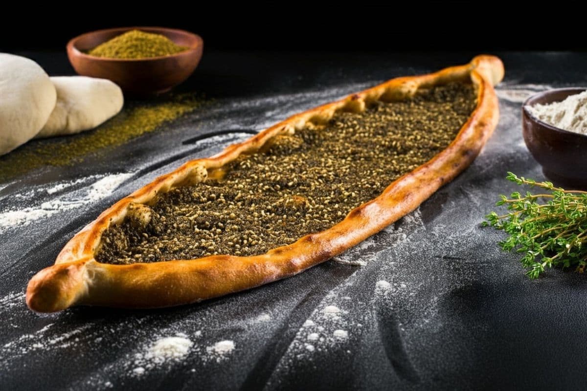 Zaatar Pide