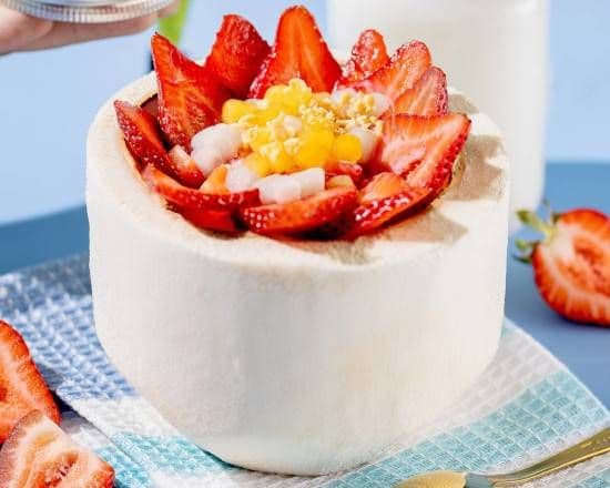 Strawberry Lover's Coconut Pudding / 莓美椰子冻