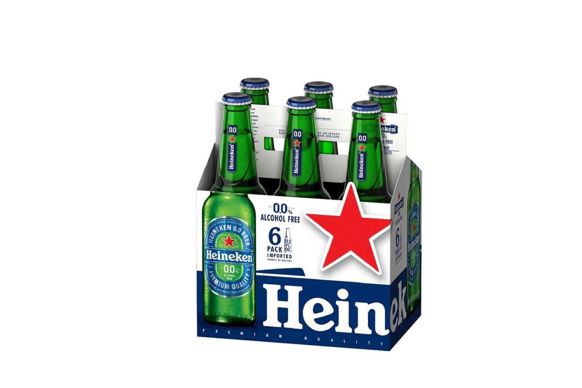 Heineken 0.0 (6 Bottles) (330 ml Bottles)