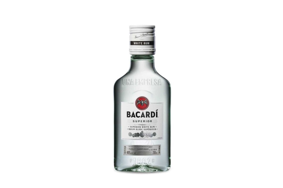 Bacardi White Rum (1 x 200 ml Bottle)