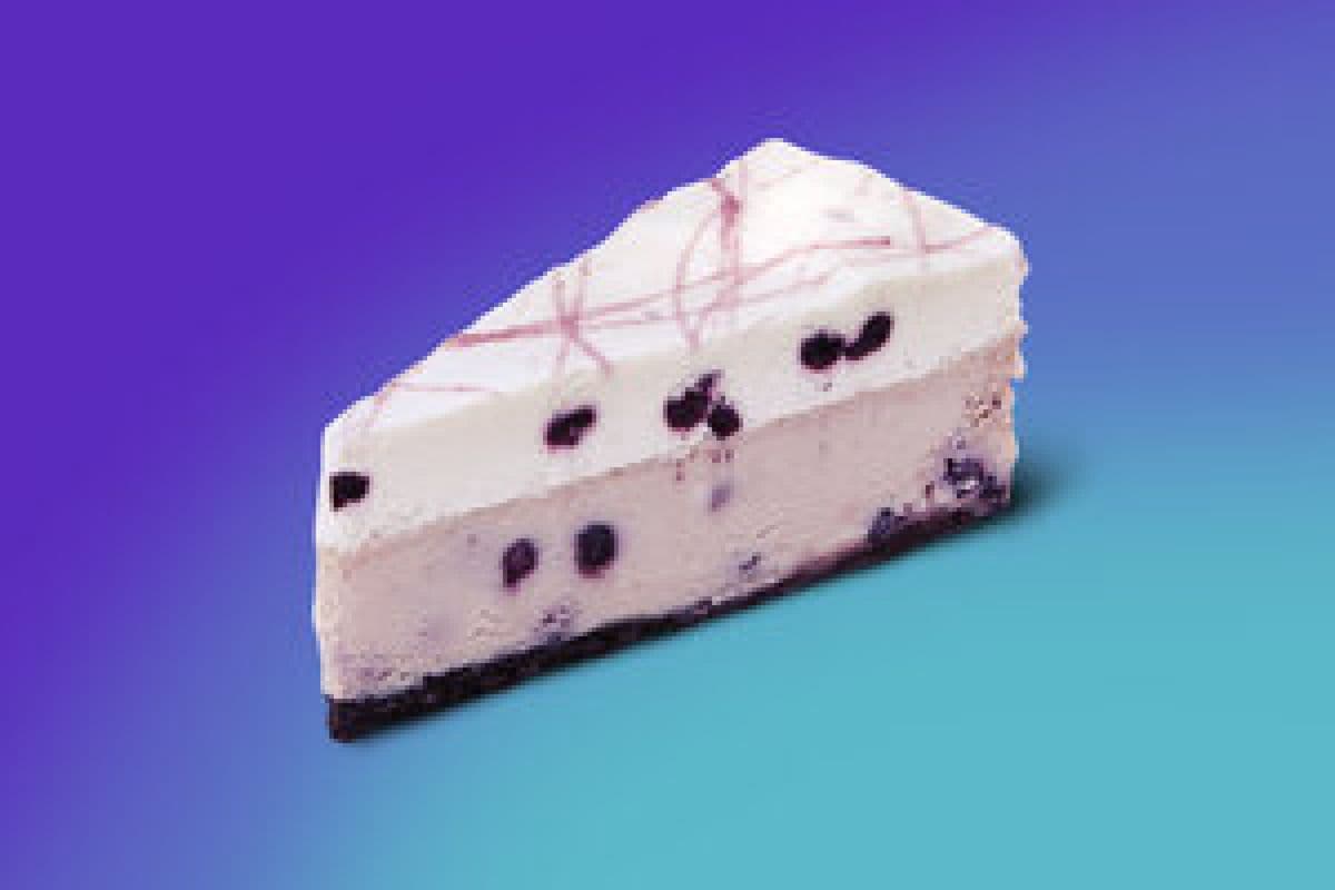 White Chocolate Blueberry Cheesecake