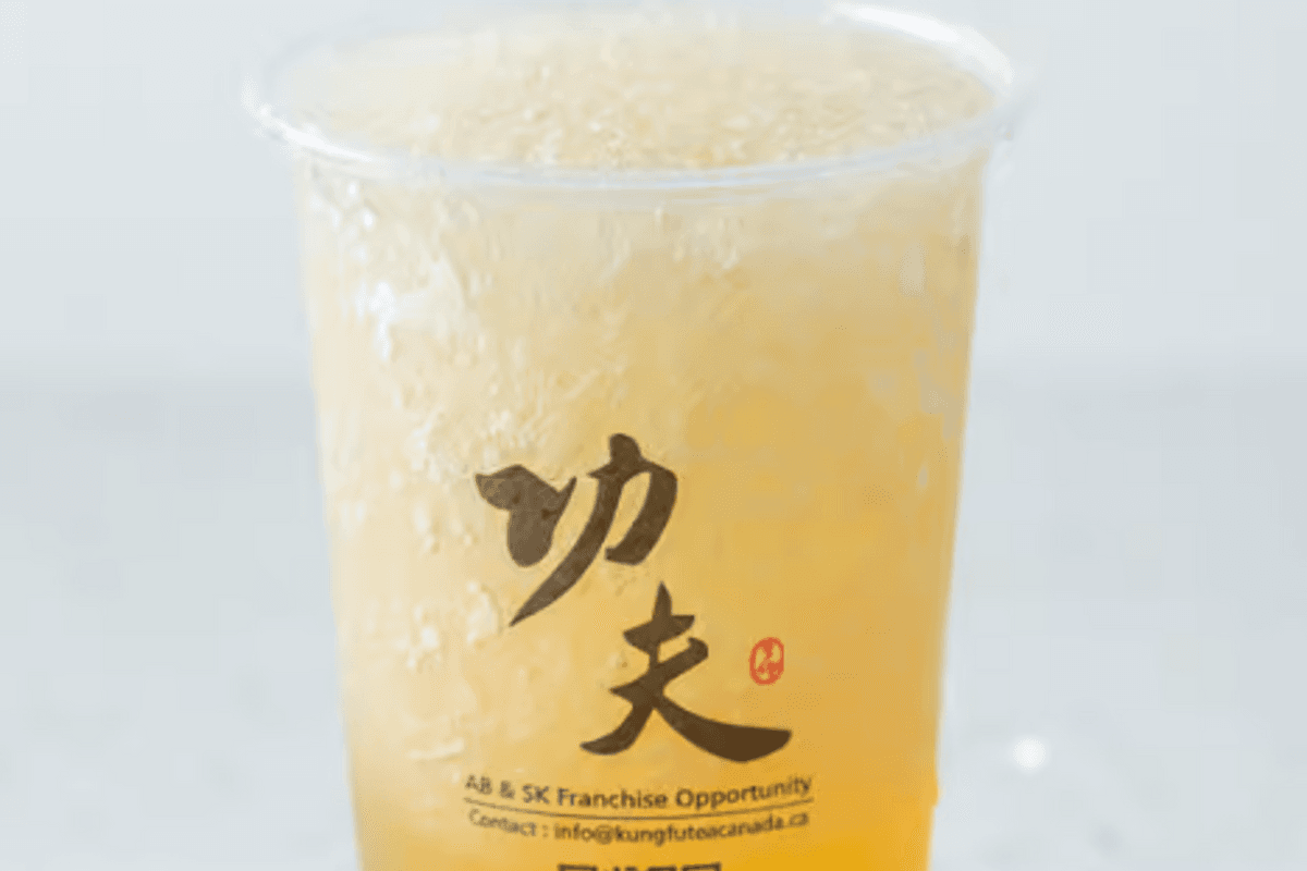 Cold Lychee Ice Tea