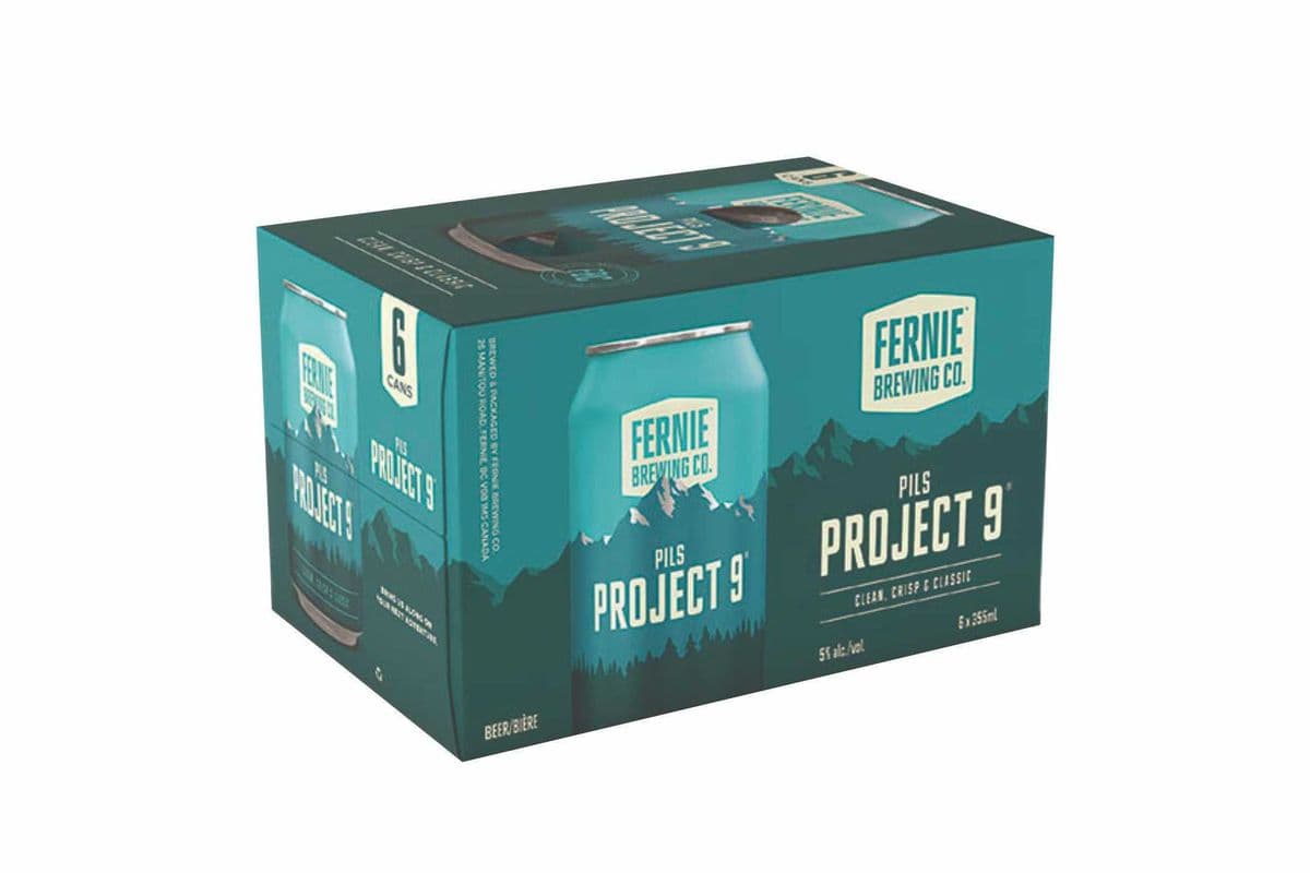 Fernie Brewing Project 9 Pilsner (6 x 355)