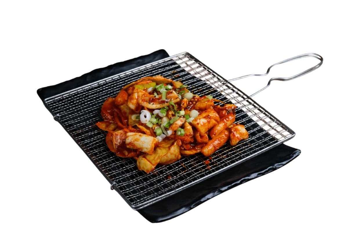 Grilled spicy squid