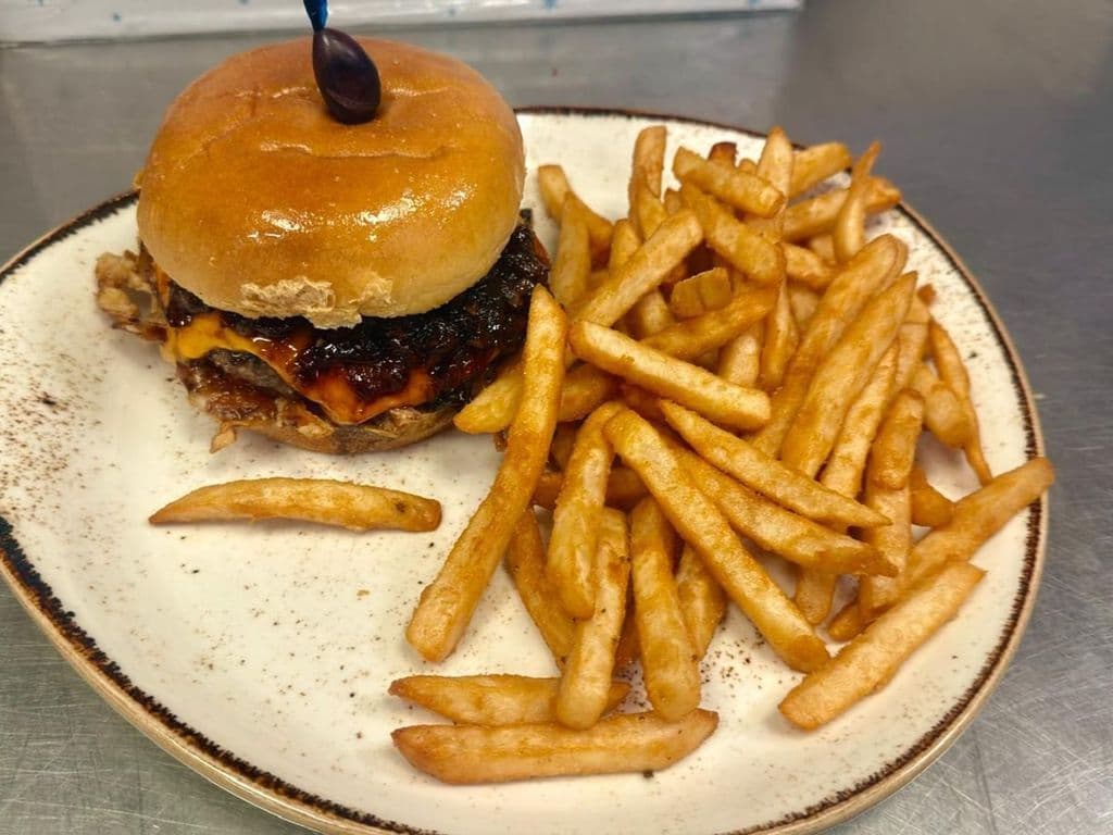 Bourbon Bacon Jam Burger