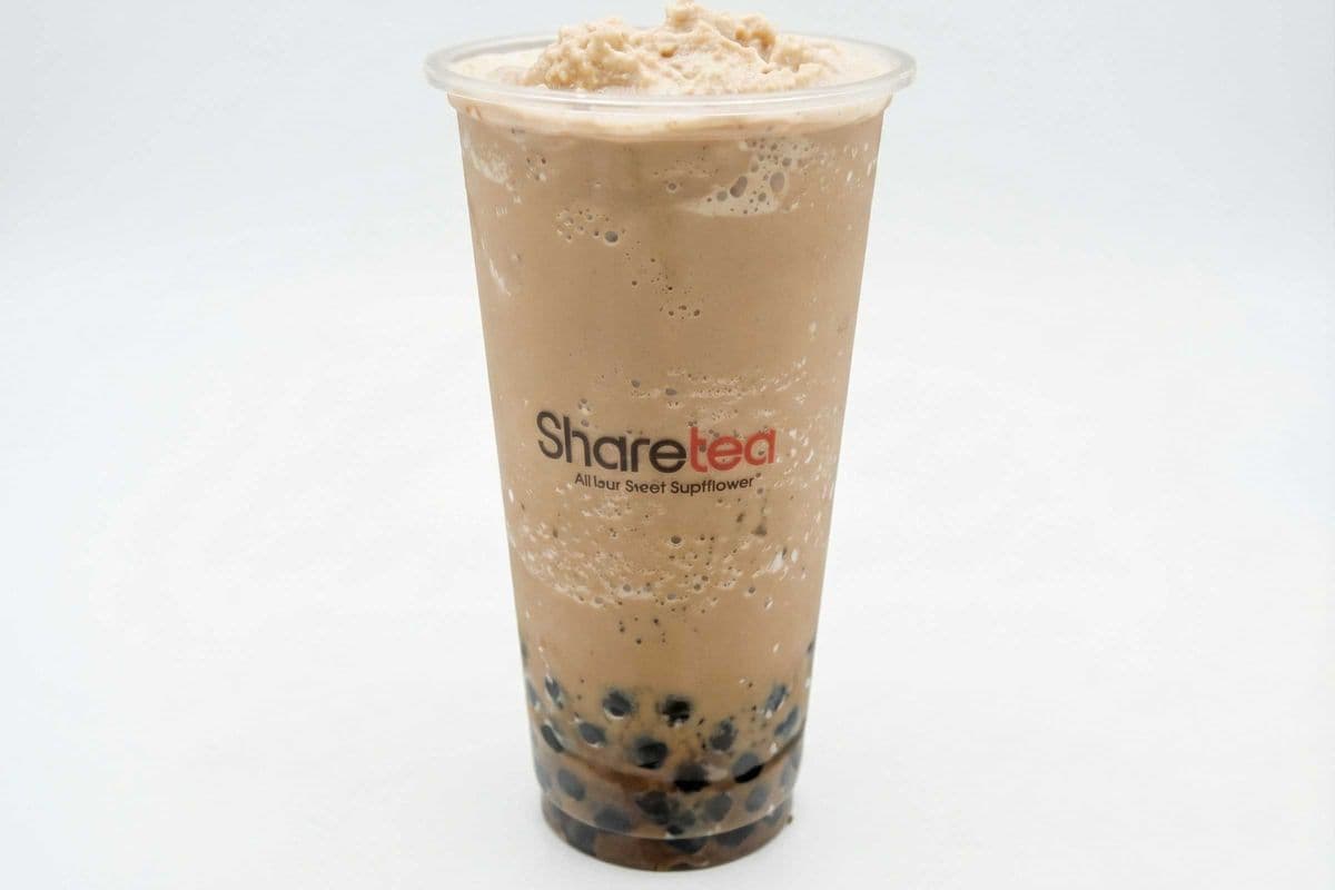 Milk Tea Slush with pearls