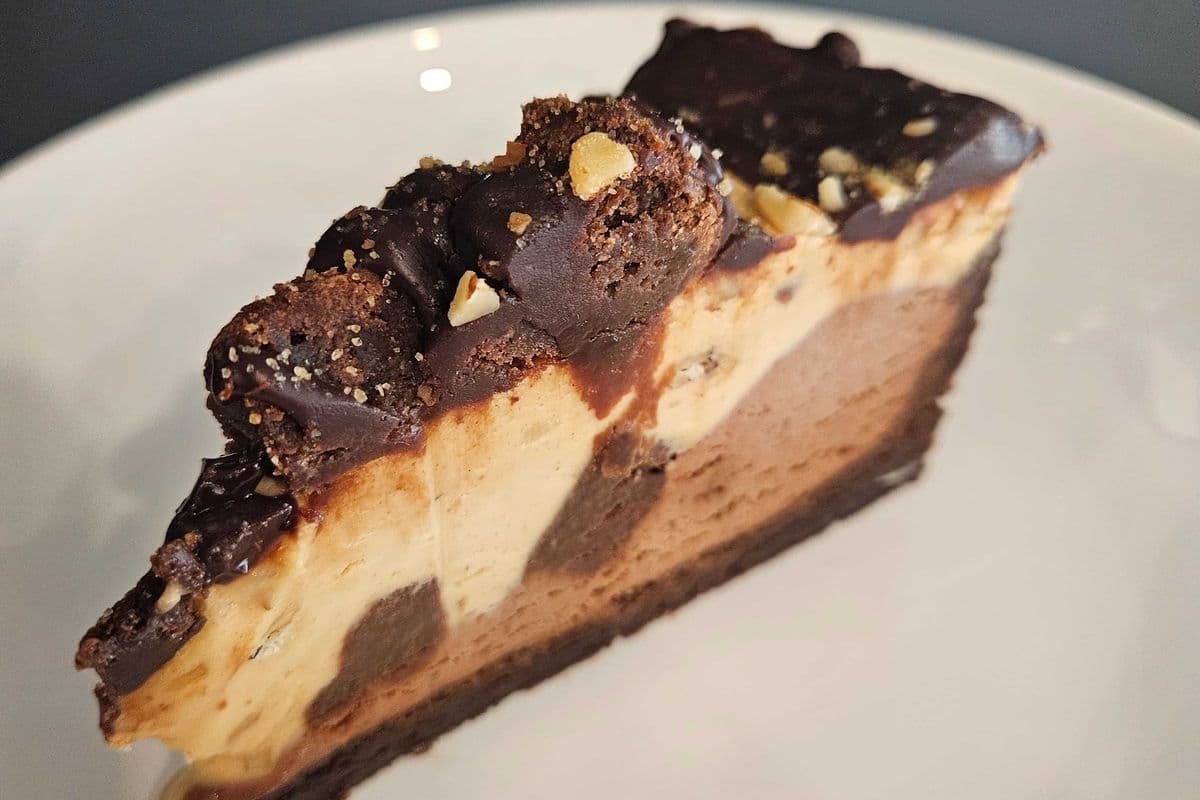 Peanut Butter Fudge Brownie Cheesecake