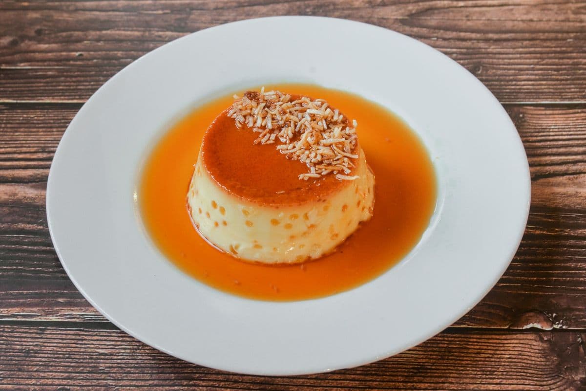 81. Coconut Flan