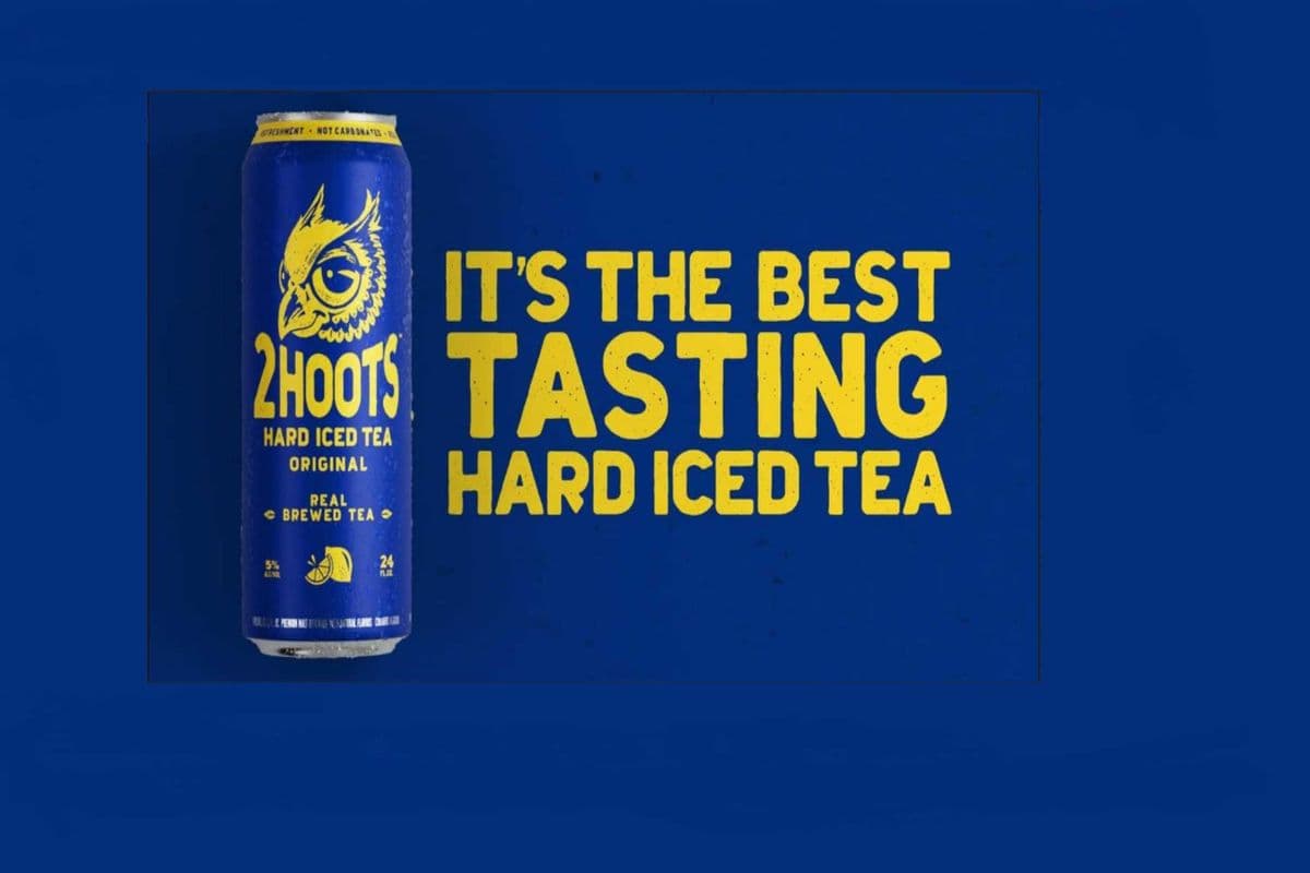 2 Hoots Original Hard Iced Tea (1 x 473ml can)