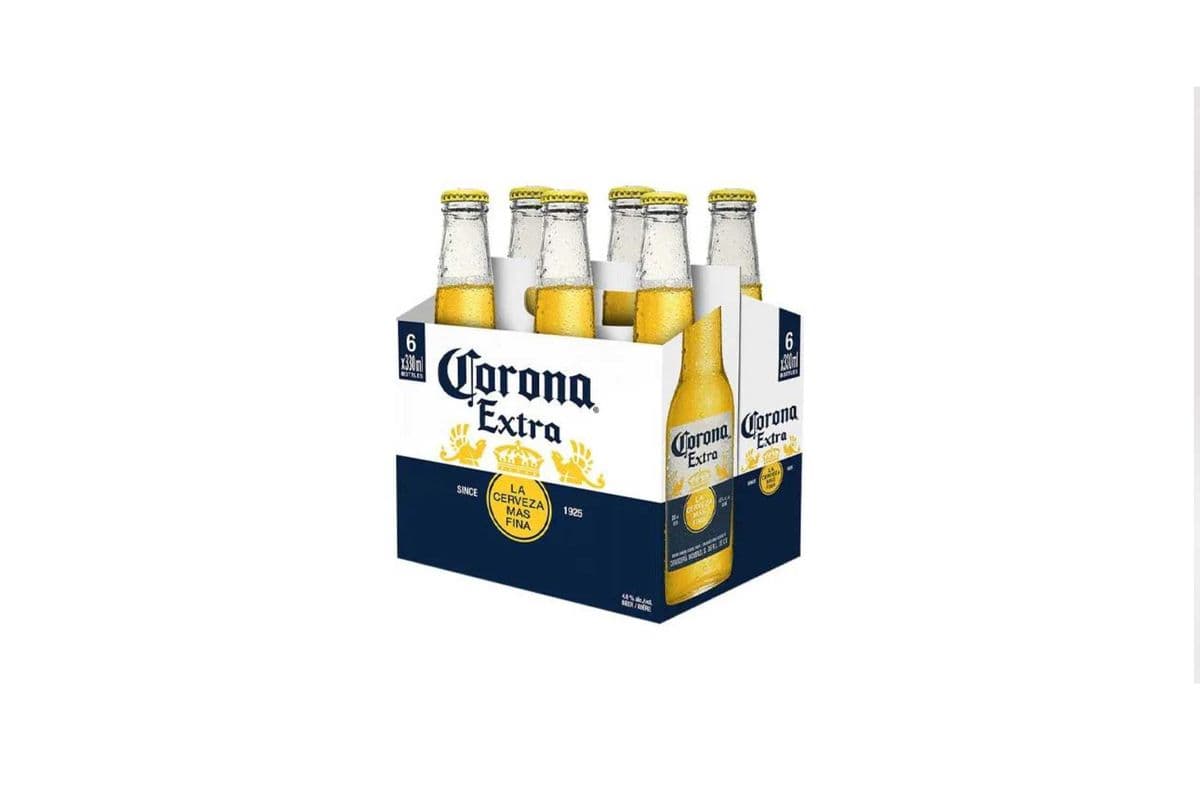 Corona Extra Mexican Pale Lager (6 Bottles) (6 x 330ML)