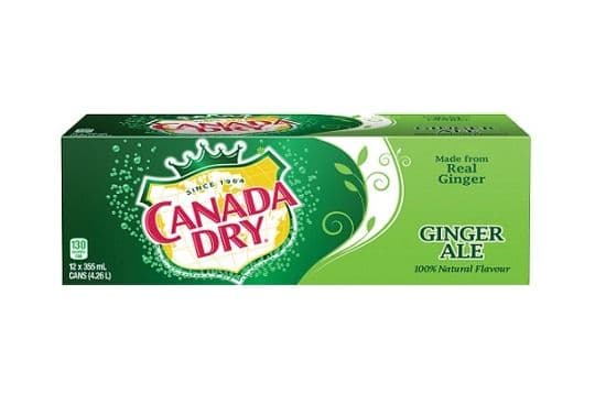 Canada Dry Ginger Ale 355 ml (12 Pack) 1001511