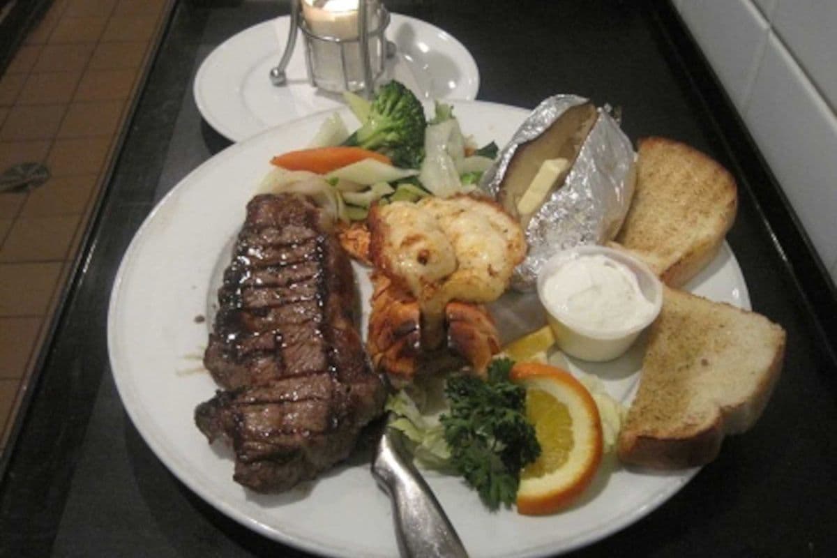 Steak and Lobster Tail