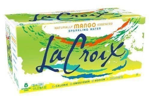LA CROIX SPARKLING WATER MANGO 8X355ML