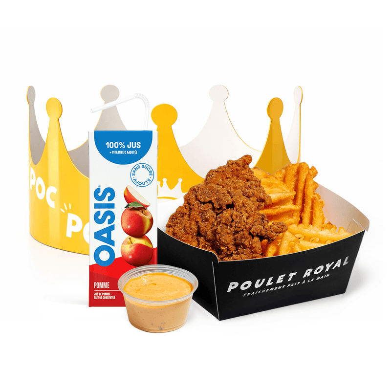 MENU ENFANT CROUSTILLANT / Crispy Kids’ Special