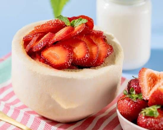 Strawberry Coconut Pudding / 草莓椰子冻