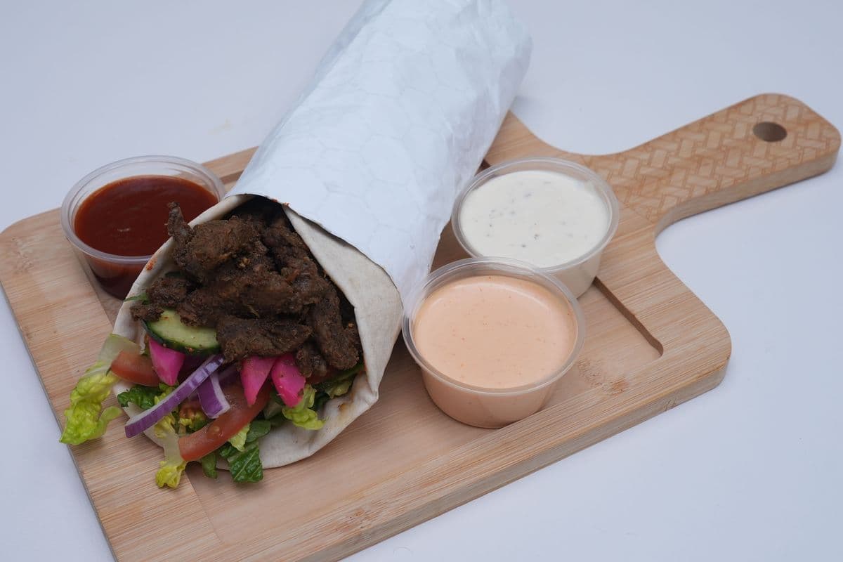Beef Shawarma Wrap