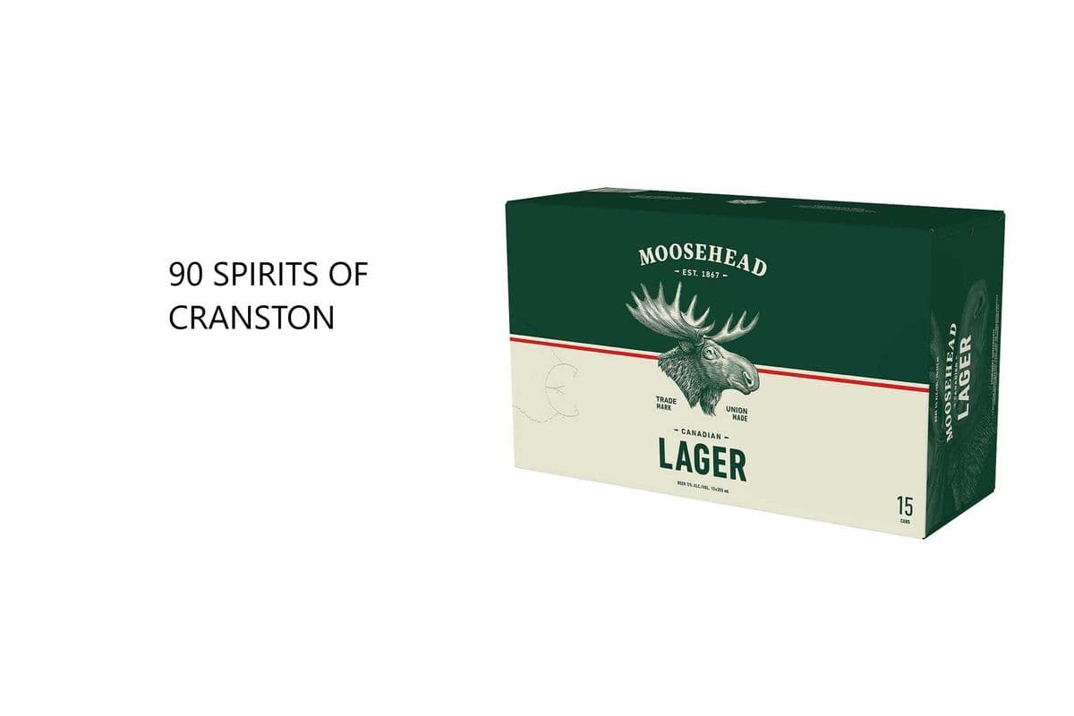 MOOSEHEAD LAGER 15 CANS (1 x 15 CANS )
