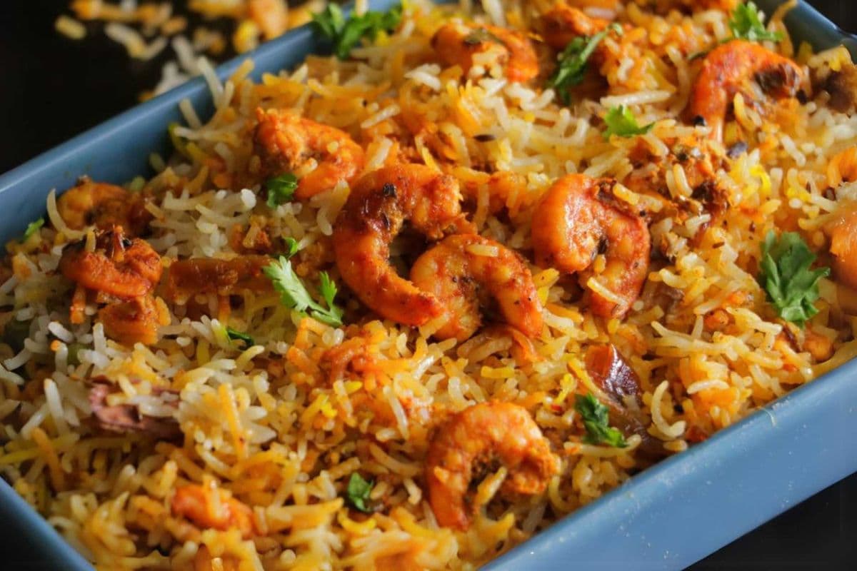 Shrimp Biryani