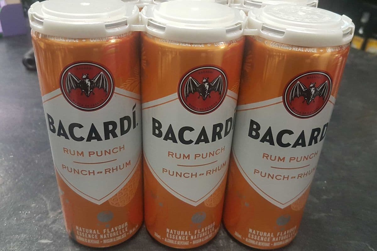 Bacardi Rum Punch (1 x 355×6 ml)