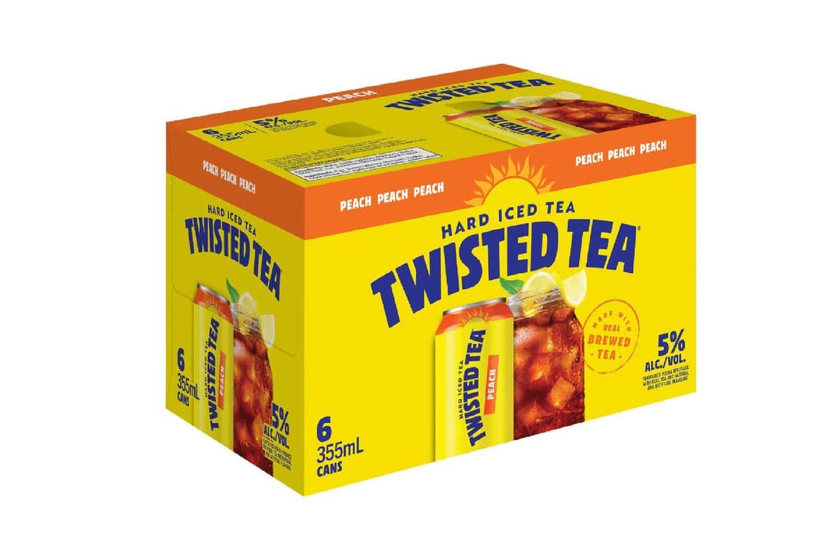 Twisted Tea Peach (6 x 355 ml)