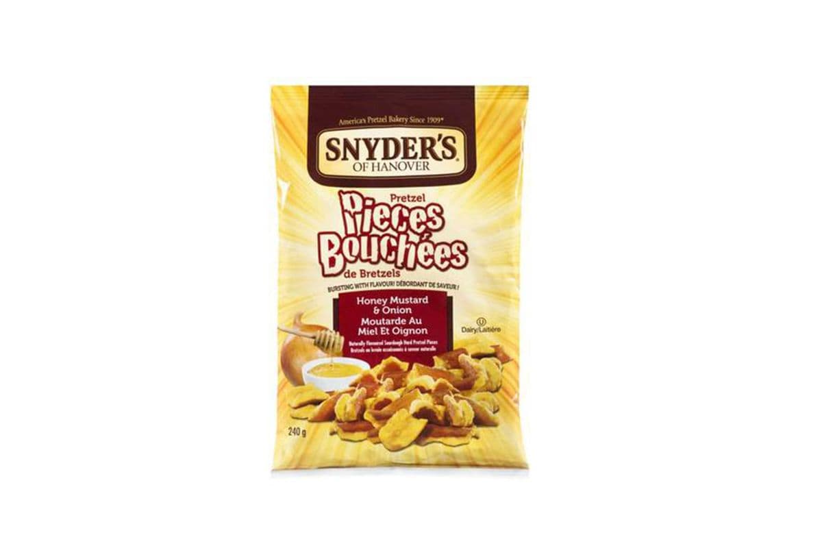 Snyder's of Hanover Pretzel Pieces Honey Mustard & Onion 240g