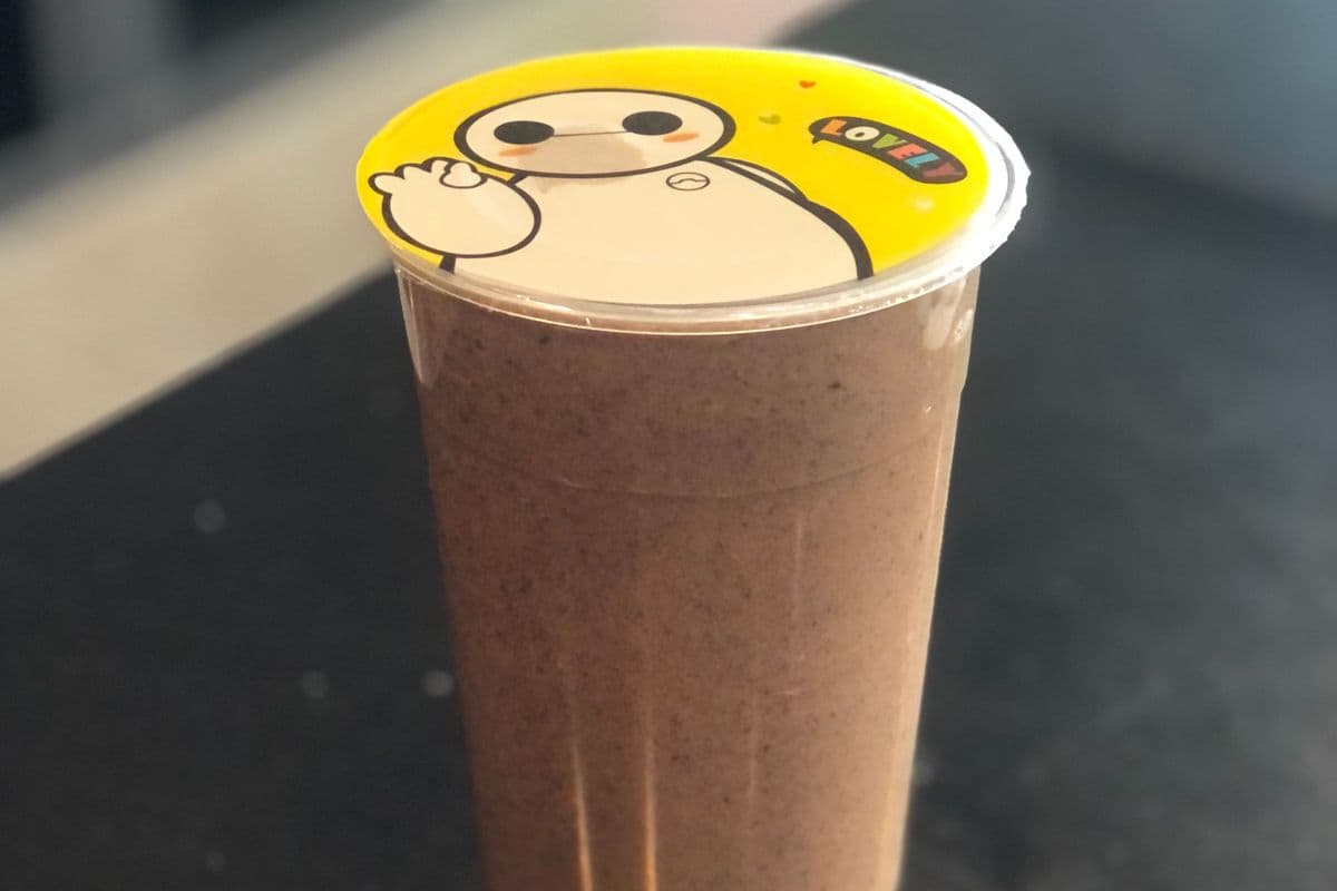 Red Bean Milk Tea 紅豆沙