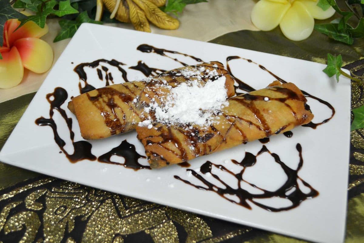 Fried Chocolate Bananas