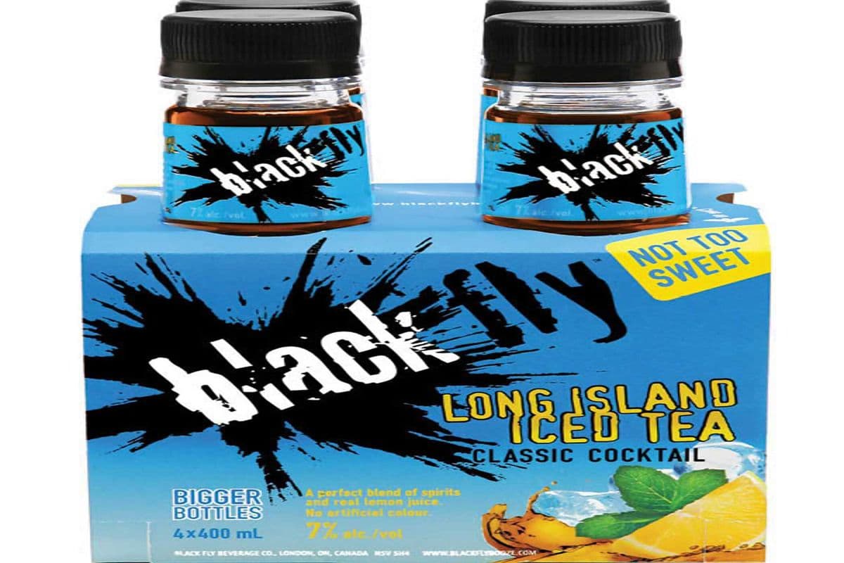 BLACK FLY LONG ISLAND ICED TEA (4 x 473ML)