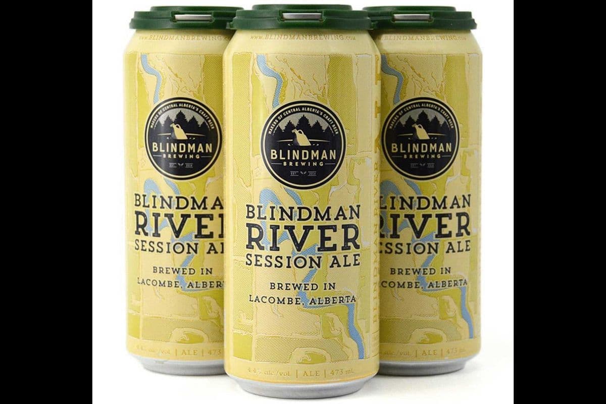 BLINDMAN RIVER SESSION ALE (4 x 473ML CANS) (1 x 473ML)