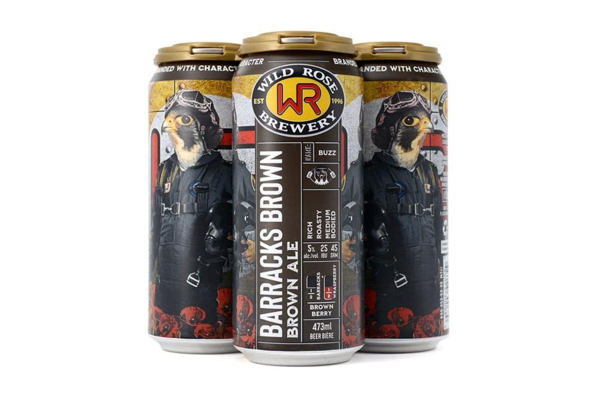 Wild Rose Barracks (Brown Ale) (4 Cans) (1 x 473ML)