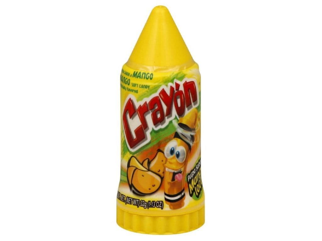 Lorena Crayon Mango Sweet Mexican Gel Candy 28g
