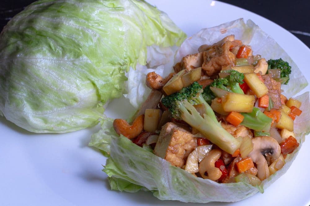 Tofu Mango Wrap