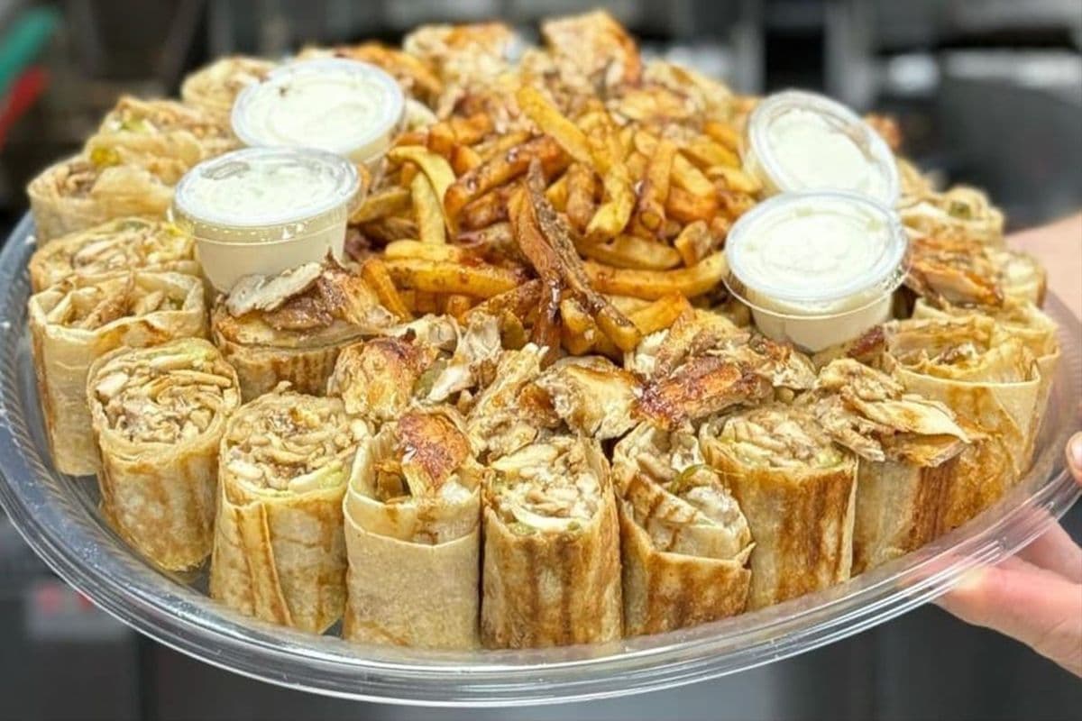 Original Saj Family platter