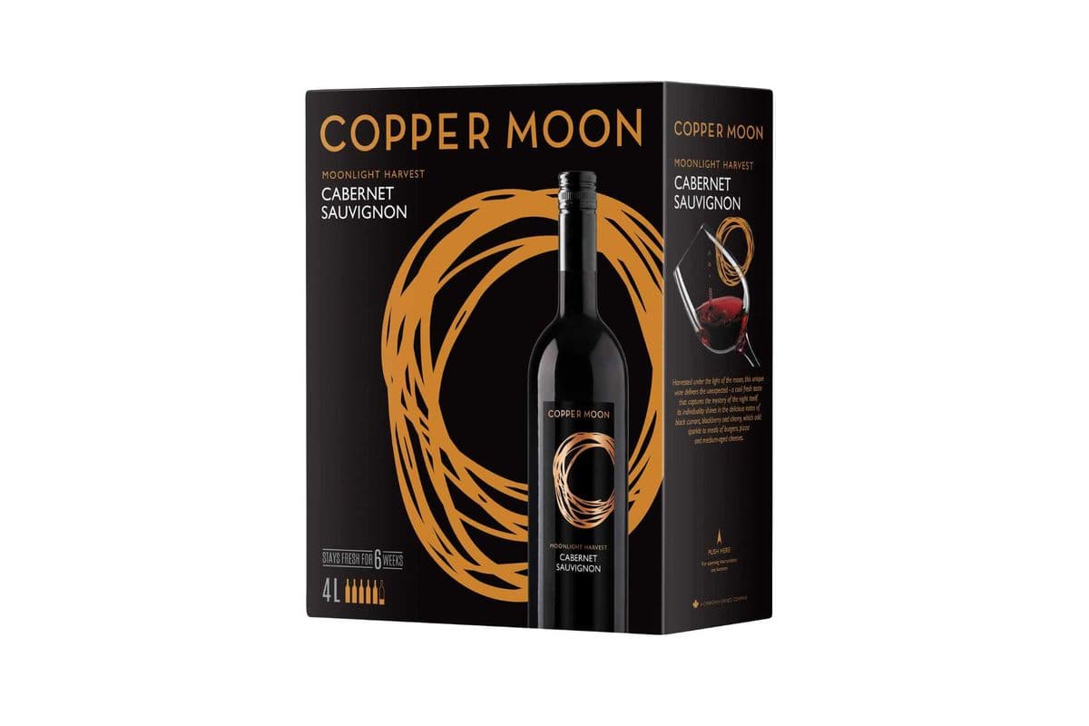 ★ Copper Moon Cabernet Sauvignon 4000ml | SAVINGS EVERYDAY — THE VALUE VOLUME LEADER | (1 x 4L)