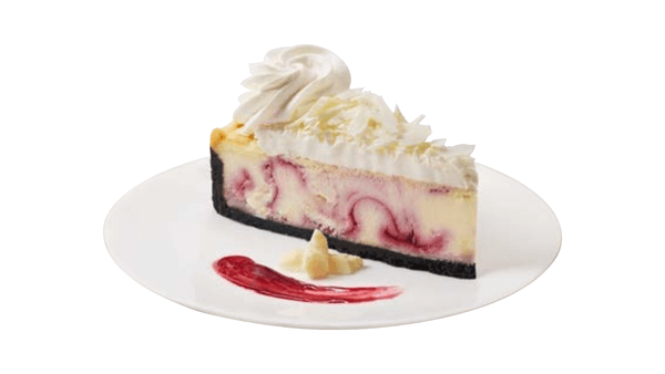 White Chocolate Raspberry Cheesecake