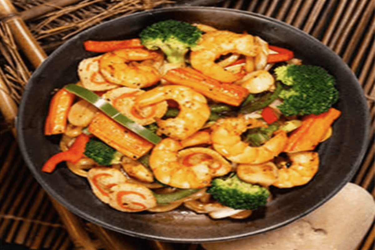 247. Japanese Seafood Fried Udon
