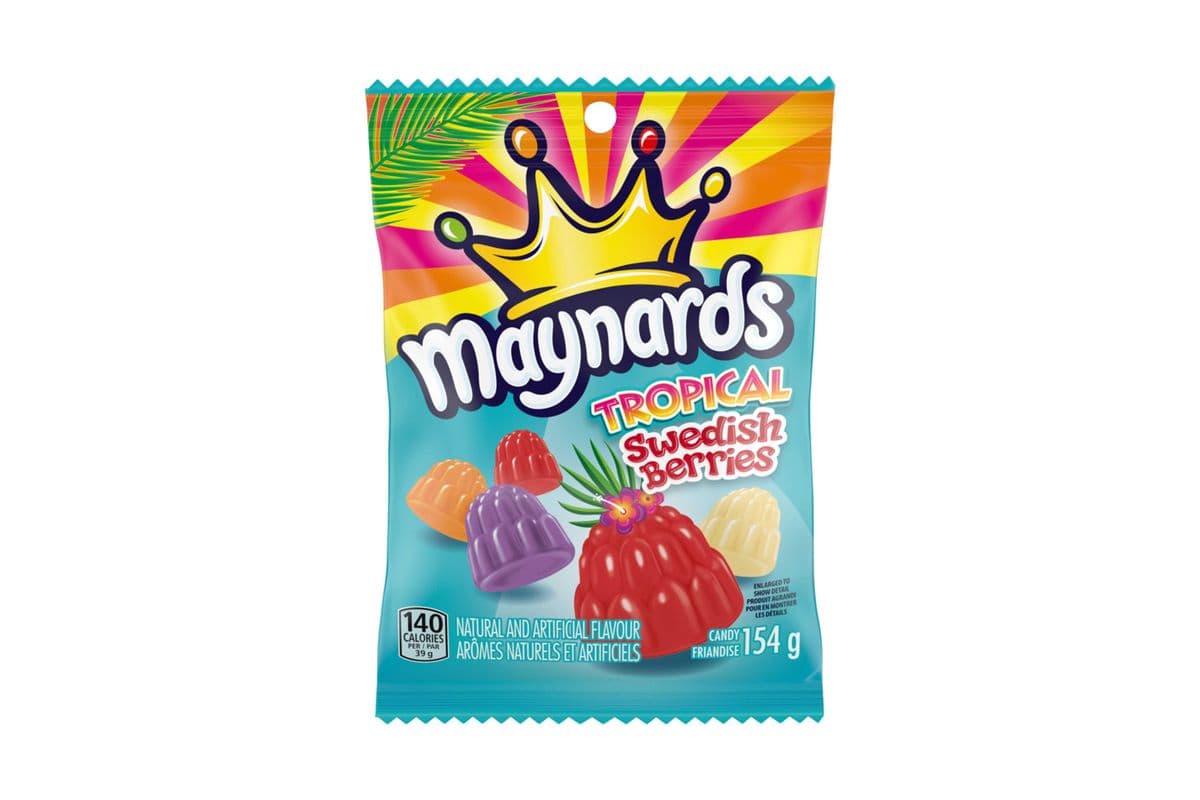 Maynards Tropical Swedish Berries (154 g)