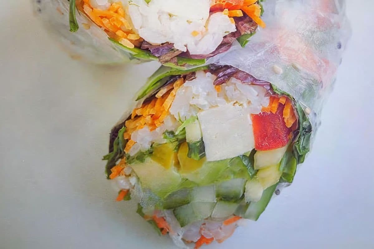60. Maki de printemps végétarien / Vegetarian Spring Maki
