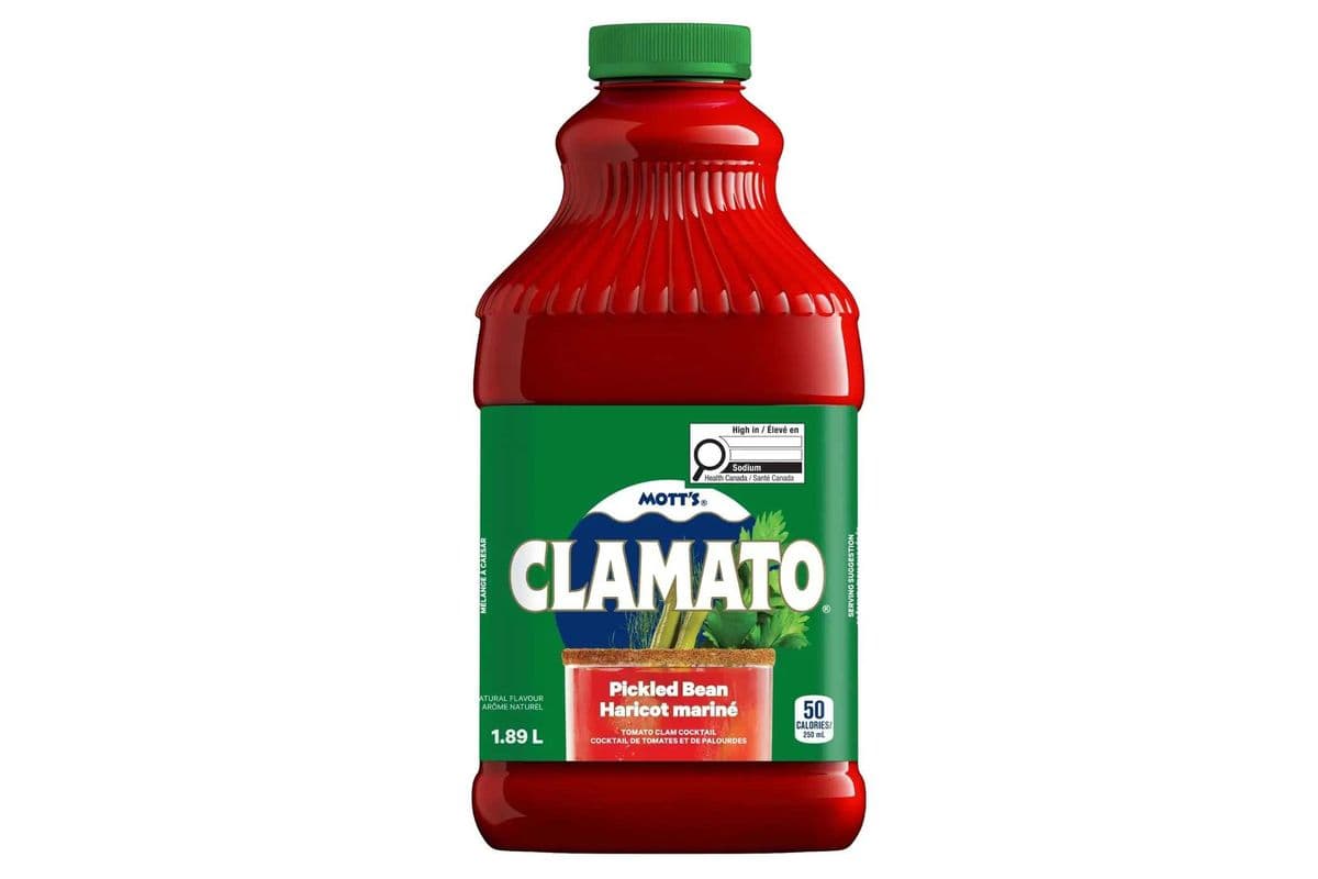 Mott's Clamato Pickled Bean (1.89 L Bottle)