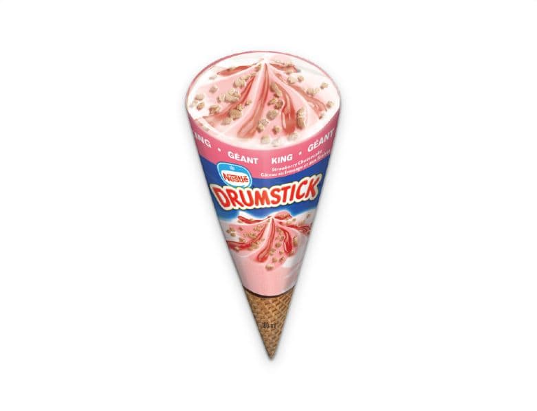 Nestle Drumstick Strawberry Cheesecake Cone (180 ml)