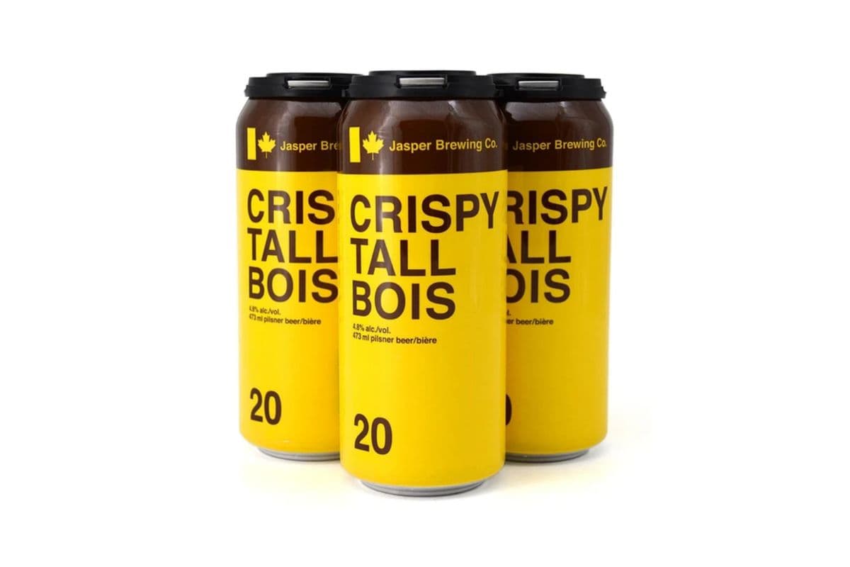 Jasper Brewing Crisp Pils (4 Cans) (1 x 473ML)