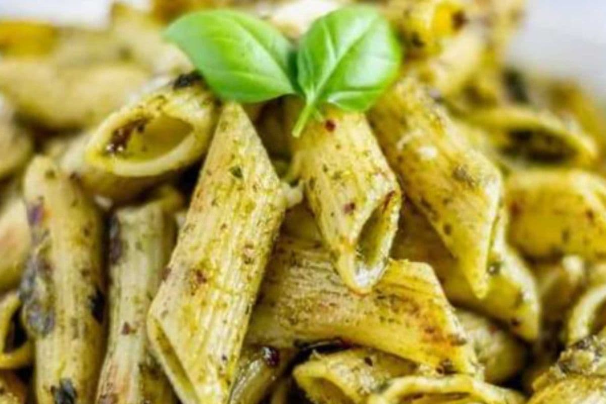 Baked Chicken Pesto Penne
